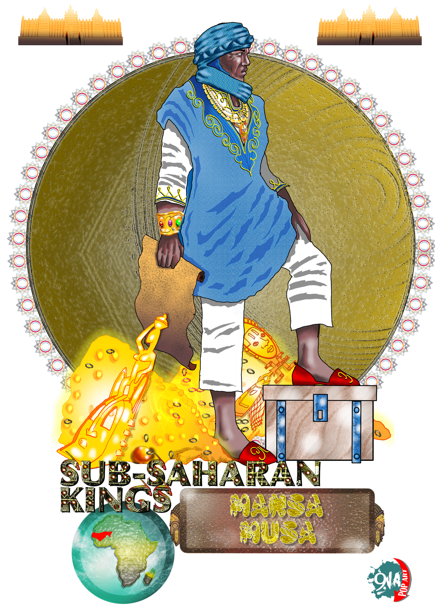 Mansa Musa Mali Emperor unisex classic tee