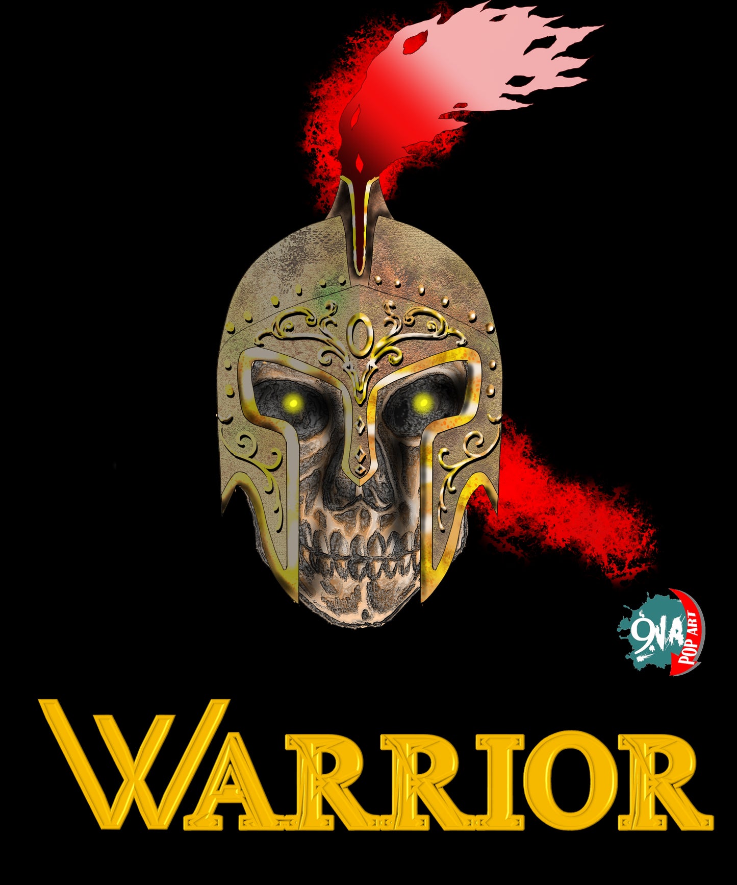 Men's graphic Warrior t-shirt: Spartan