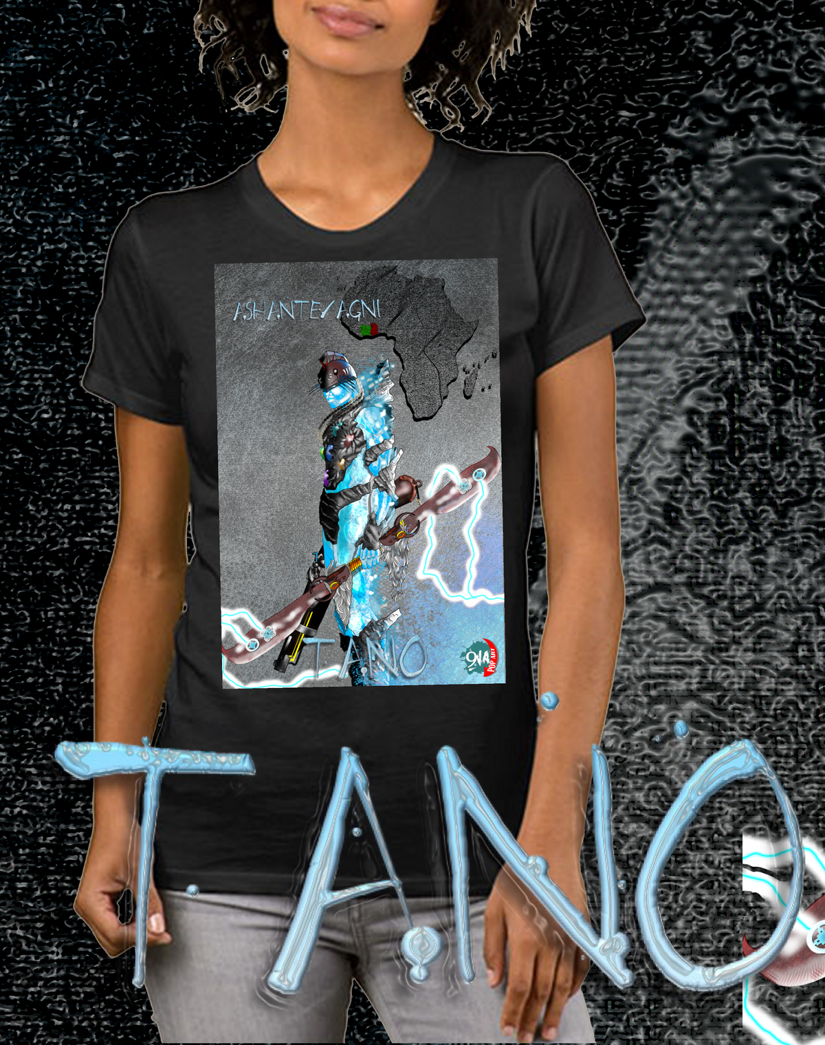 Women's Afrikkan Pantheon (African Gods) Tano t-shirt