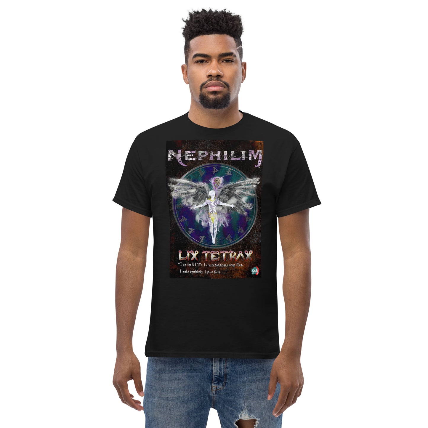 Nephilim: Lix Tetrax - 9ja Pop Art Custom T-Shirt/Wearable Art Store