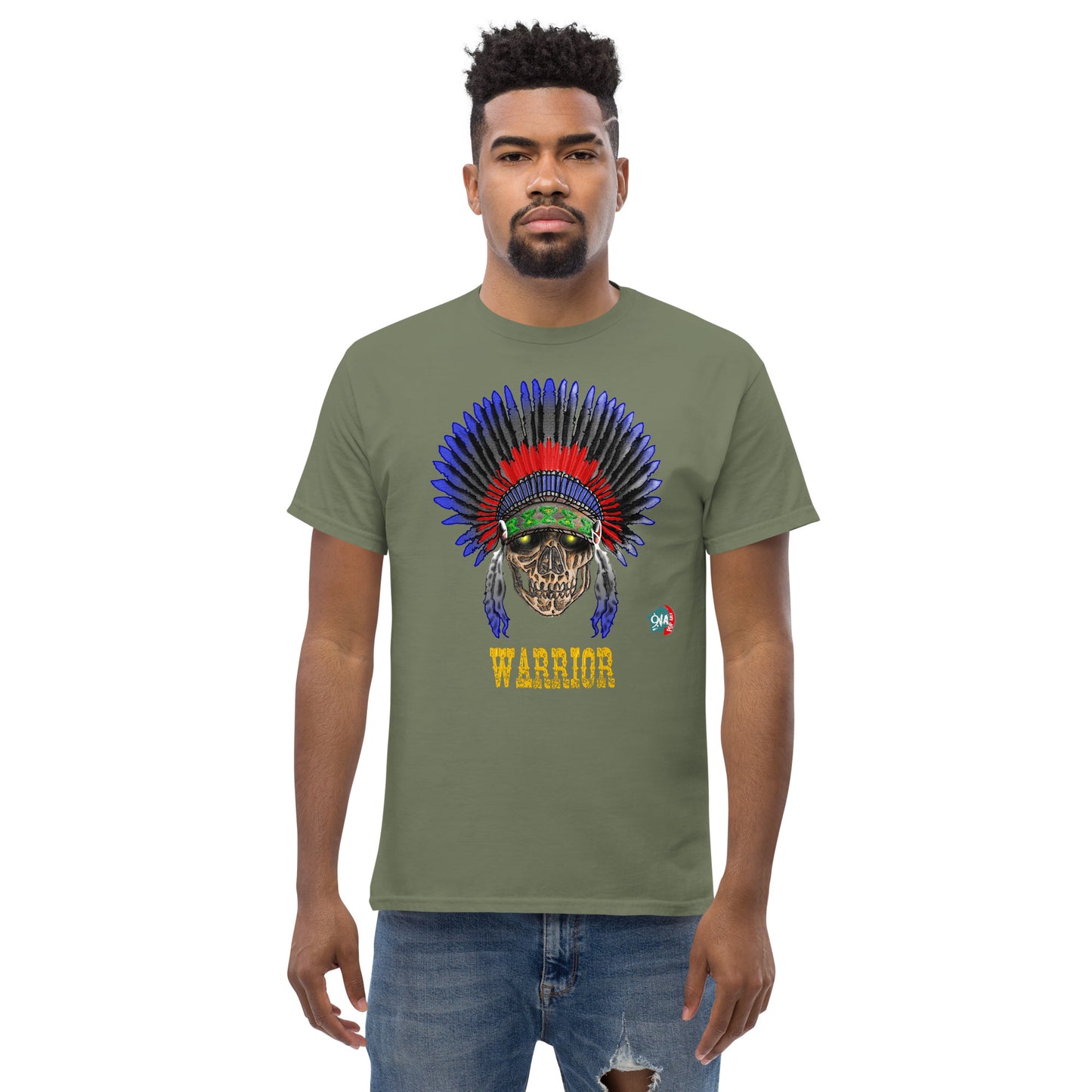 Warrior: American - 9ja Pop Art Custom T-Shirt/Wearable Art Store