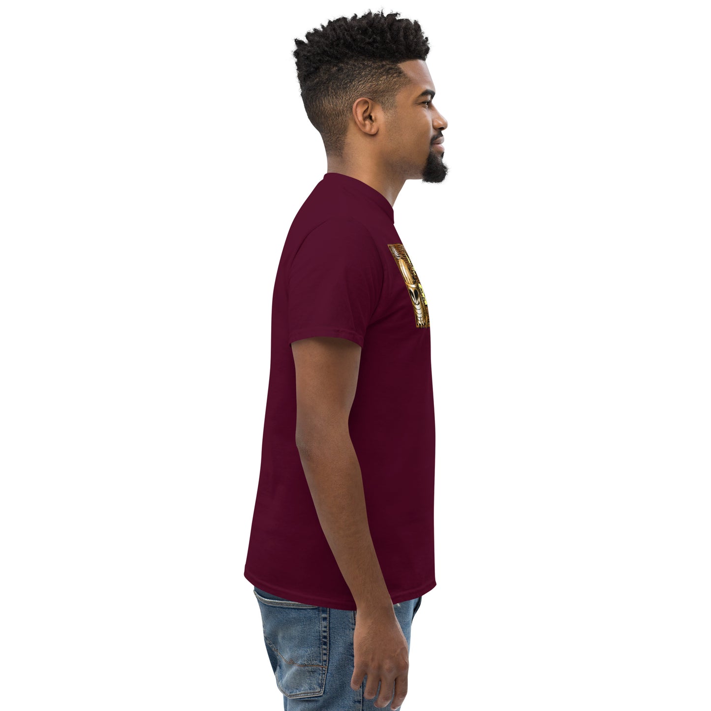 Yoruba Bronze Afrobeats Men's graphic t-shirt