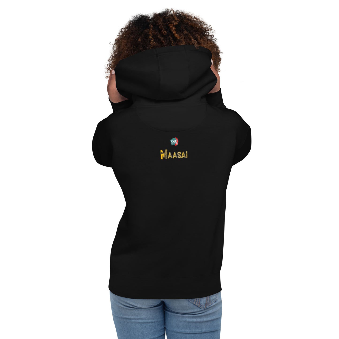Unisex Hoodie warrior: Maasai - 9ja Pop Art Custom T-Shirt/Wearable Art Store