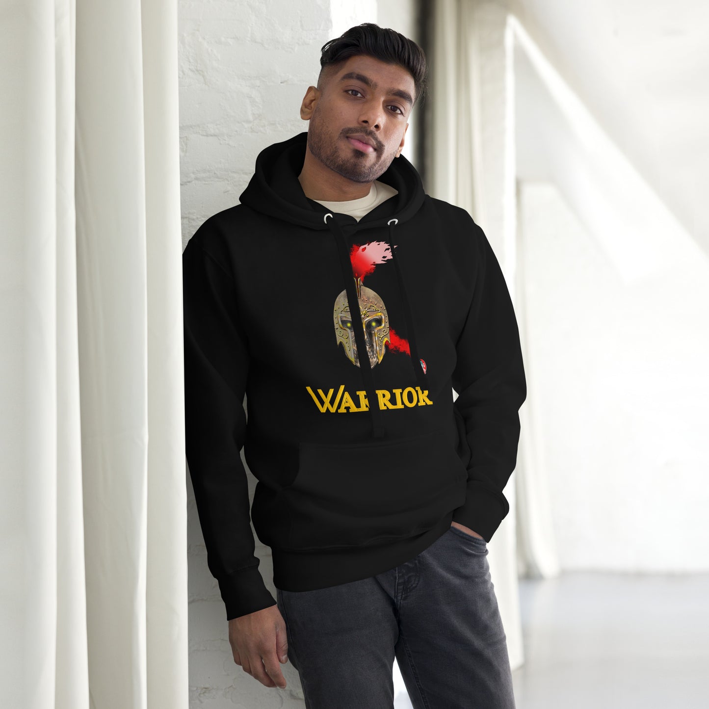 Unisex Hoodie Warrior: Spartan - 9ja Pop Art Custom T-Shirt/Wearable Art Store