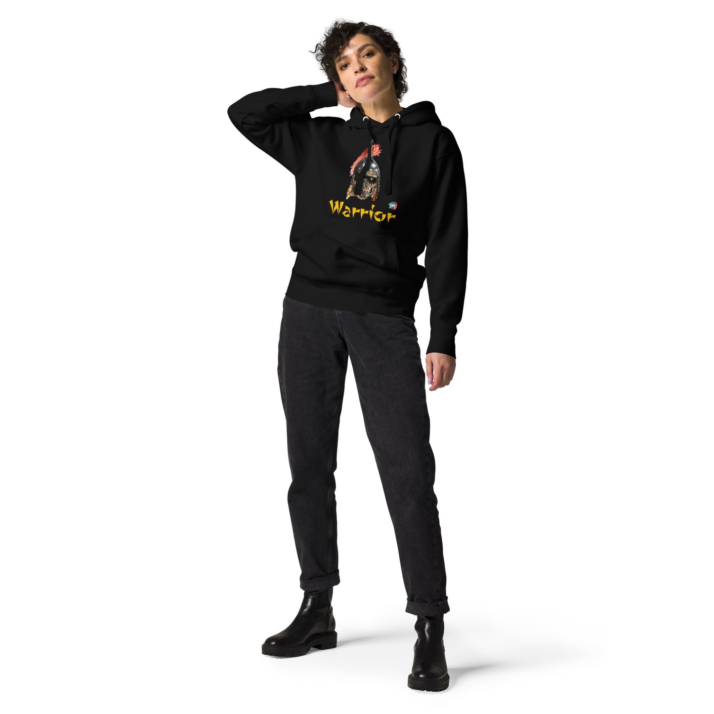 Unisex Hoodie Warrior: Mongol - 9ja Pop Art Custom T-Shirt/Wearable Art Store