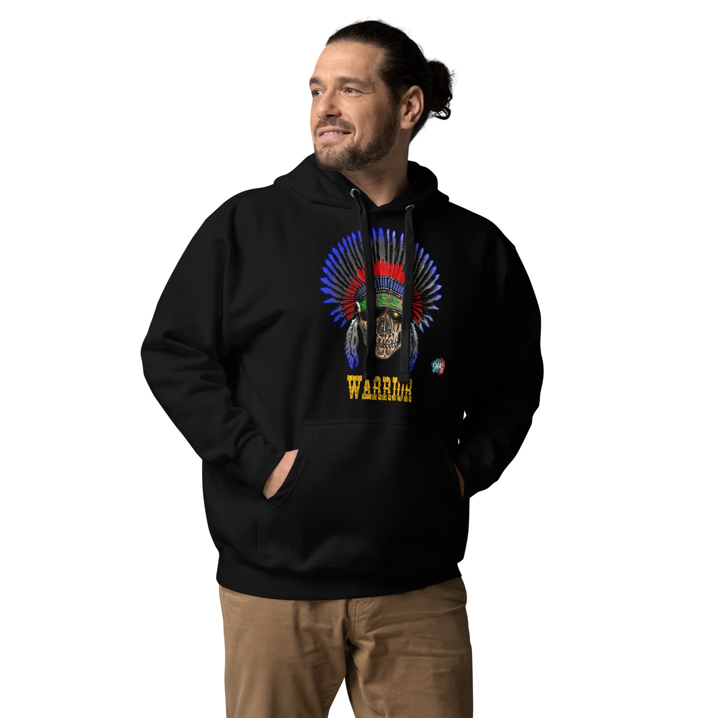 Unisex Hoodie Warrior: American - 9ja Pop Art Custom T-Shirt/Wearable Art Store