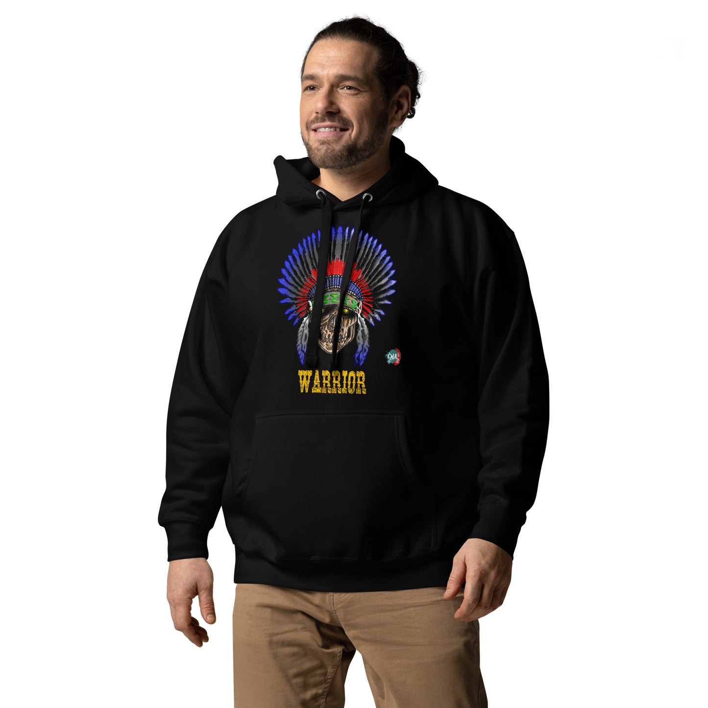 Unisex Hoodie Warrior: American - 9ja Pop Art Custom T-Shirt/Wearable Art Store
