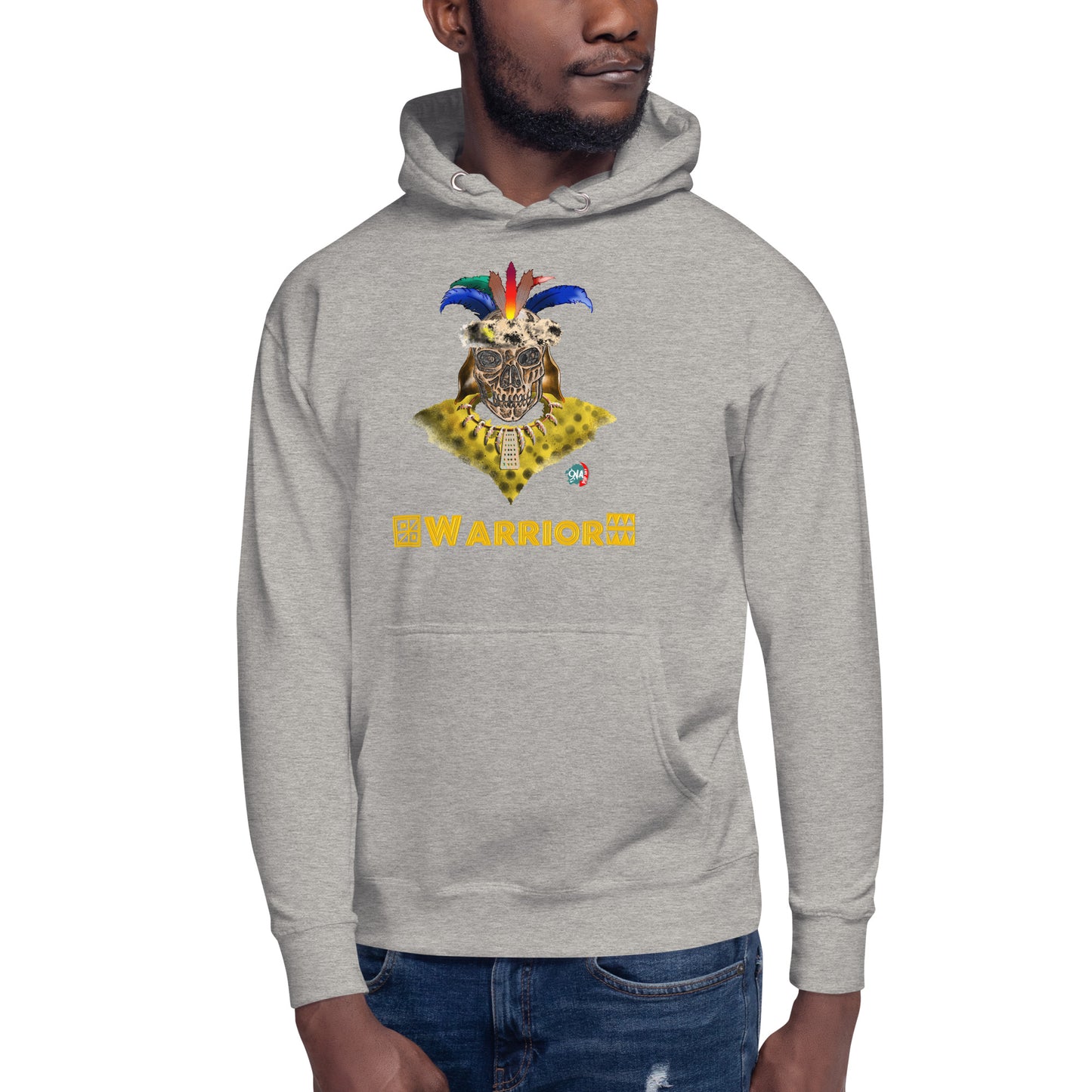Unisex Hoodie warrior: Zulu - 9ja Pop Art Custom T-Shirt/Wearable Art Store
