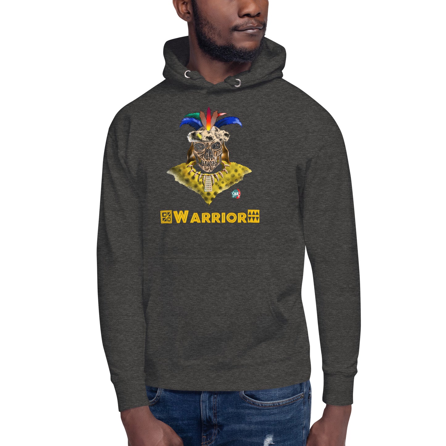 Unisex Hoodie warrior: Zulu - 9ja Pop Art Custom T-Shirt/Wearable Art Store