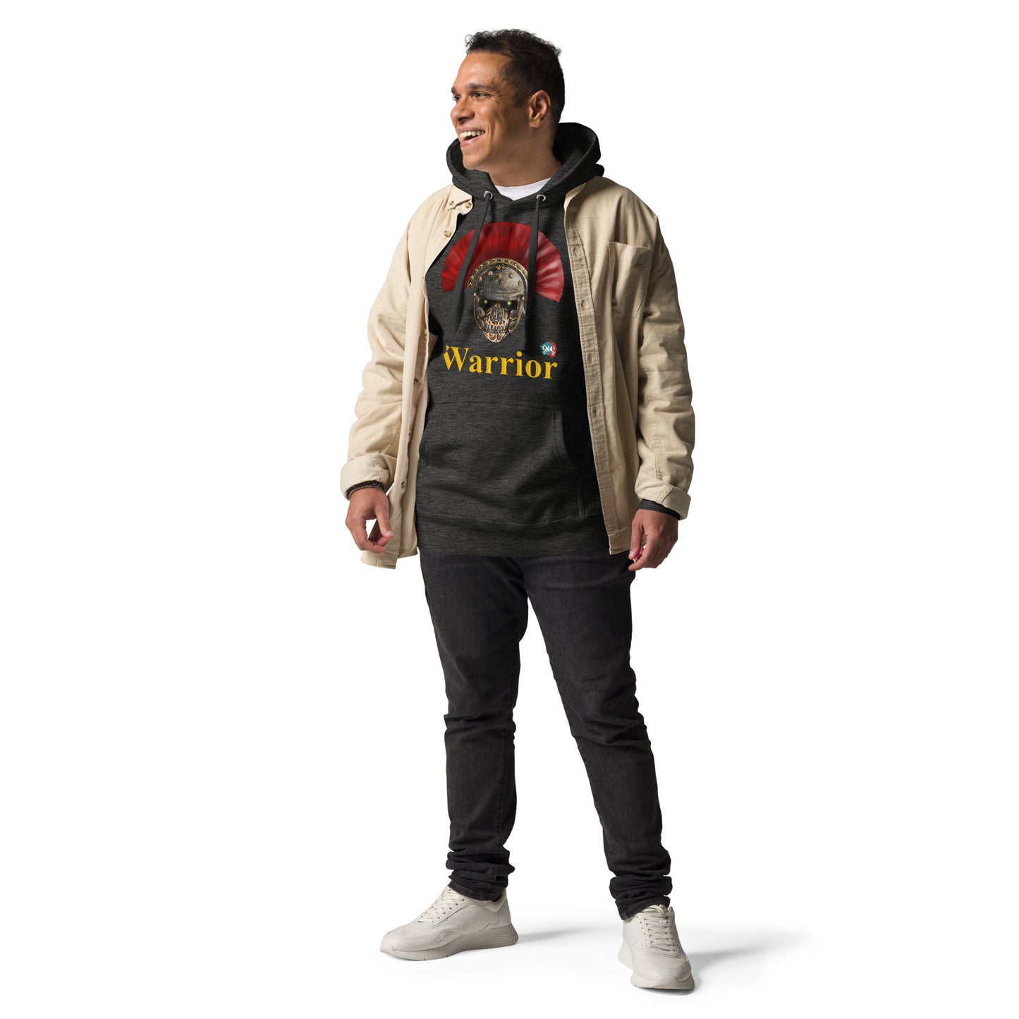 Unisex Hoodie Warrior: Roman - 9ja Pop Art Custom T-Shirt/Wearable Art Store