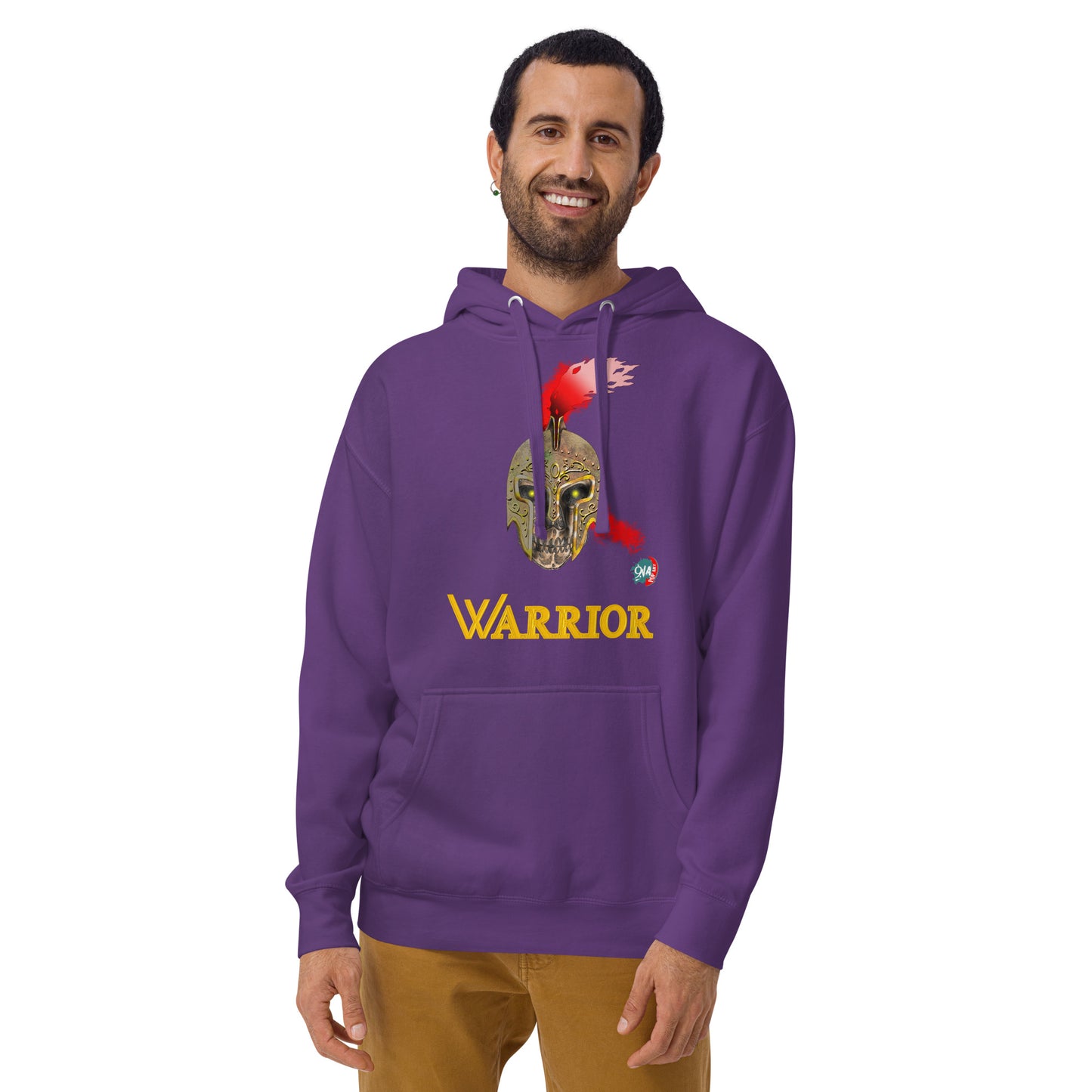 Unisex Hoodie Warrior: Spartan - 9ja Pop Art Custom T-Shirt/Wearable Art Store