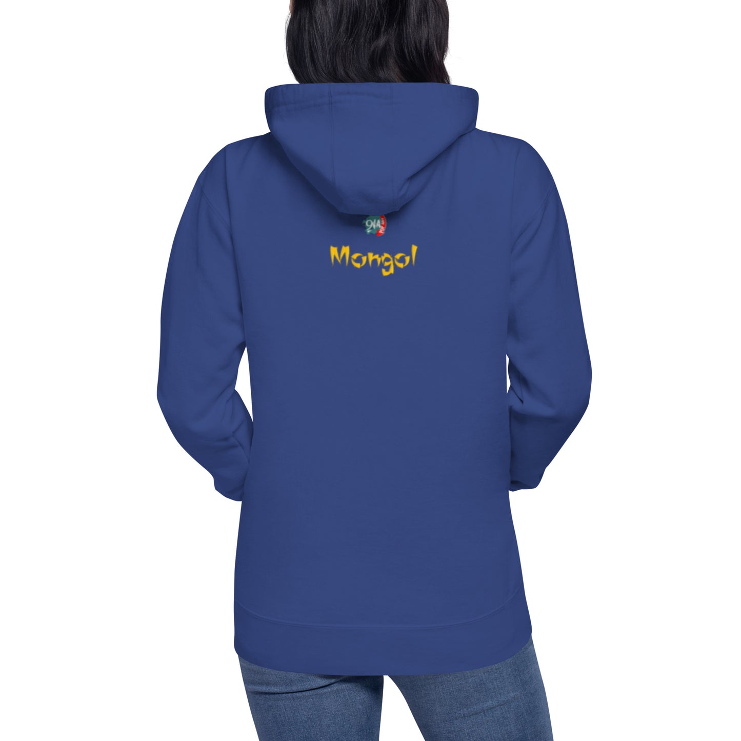 Unisex Hoodie Warrior: Mongol - 9ja Pop Art Custom T-Shirt/Wearable Art Store