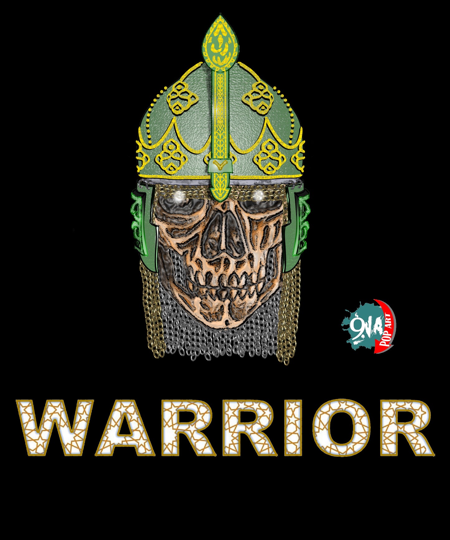 Unisex graphic Hoodie Warrior:  Turk