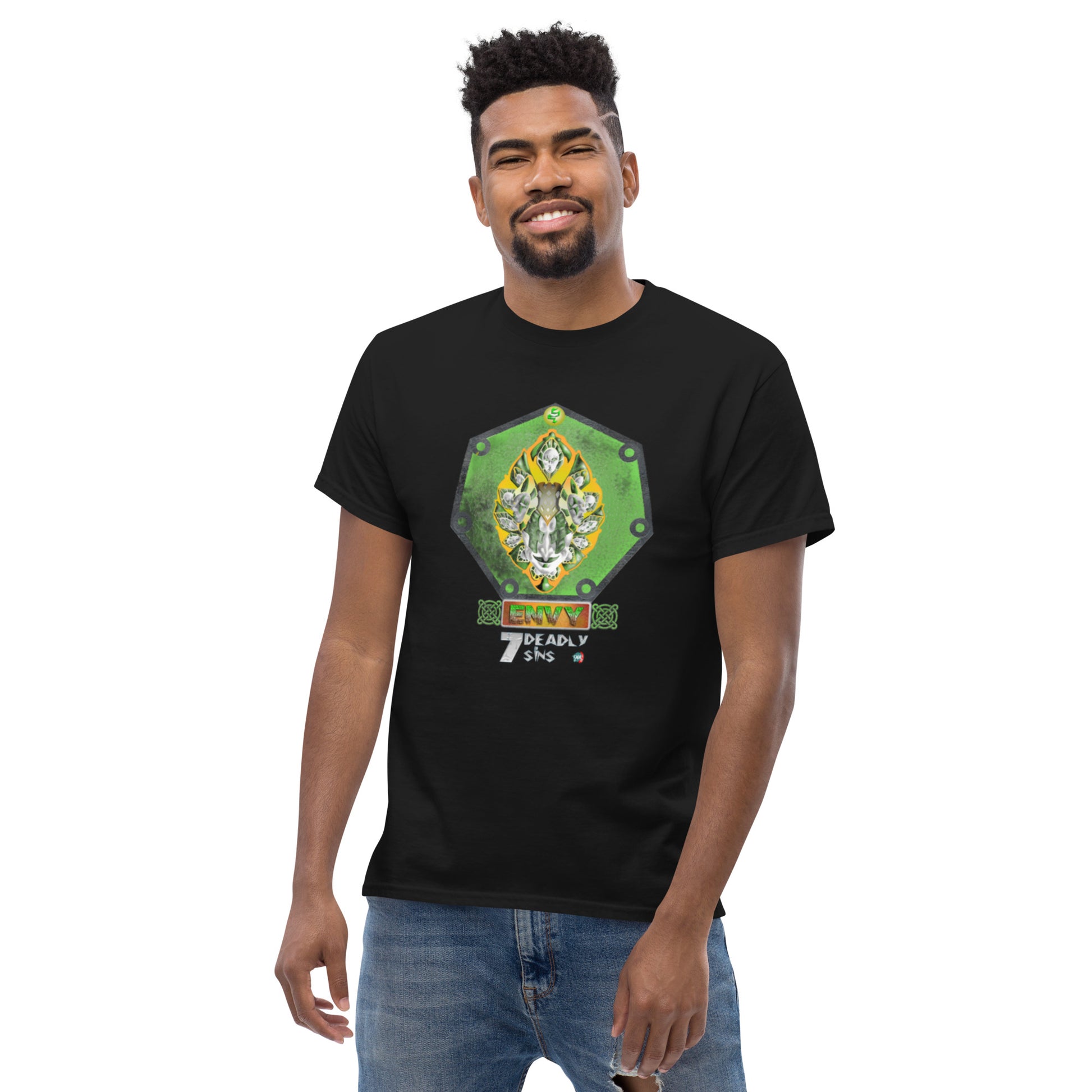 7 Deadly Sins Graphics Line - ENVY - 9ja Pop Art Custom T-Shirt/Wearable Art Store