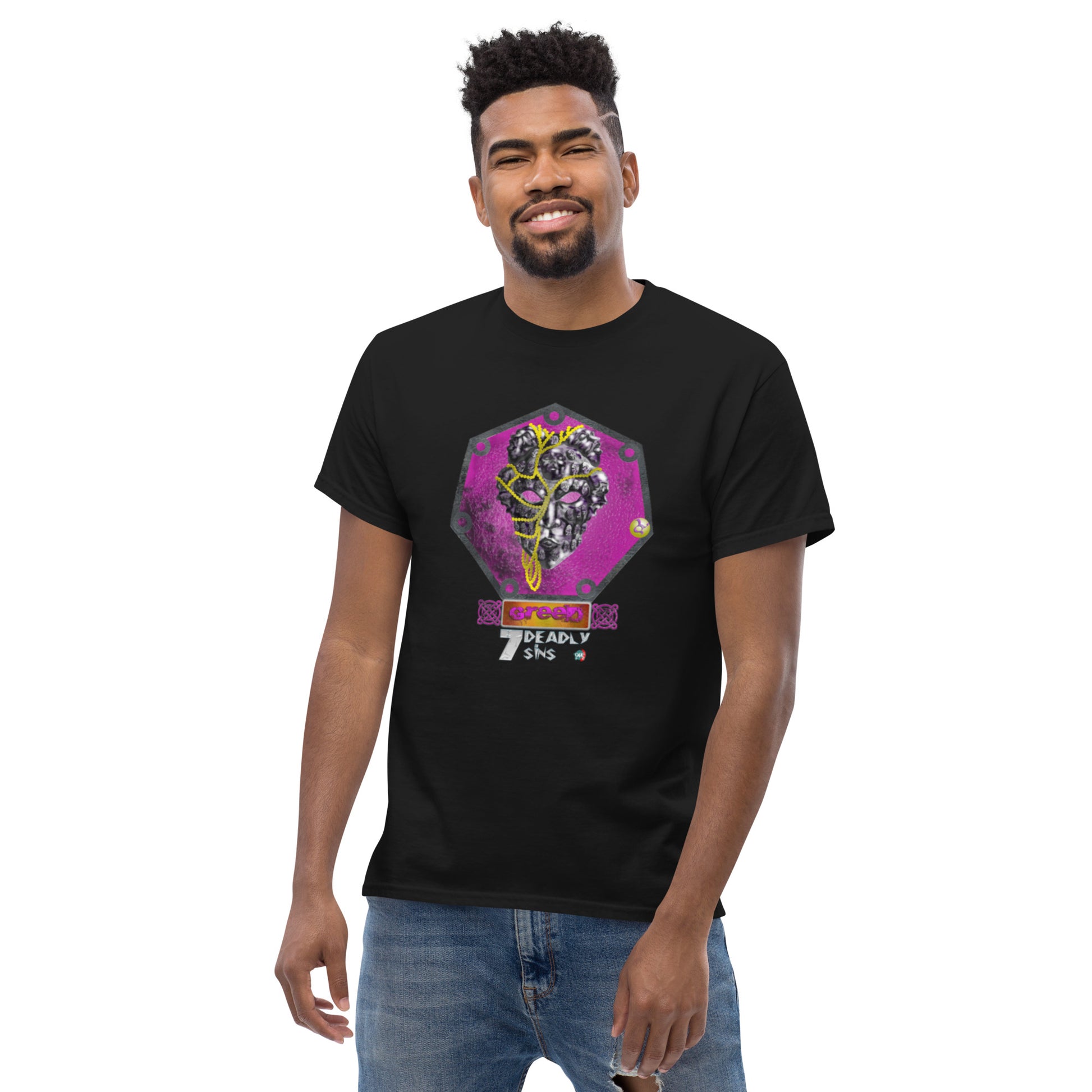 7 Deadly Sins Graphics Line - GREED - 9ja Pop Art Custom T-Shirt/Wearable Art Store