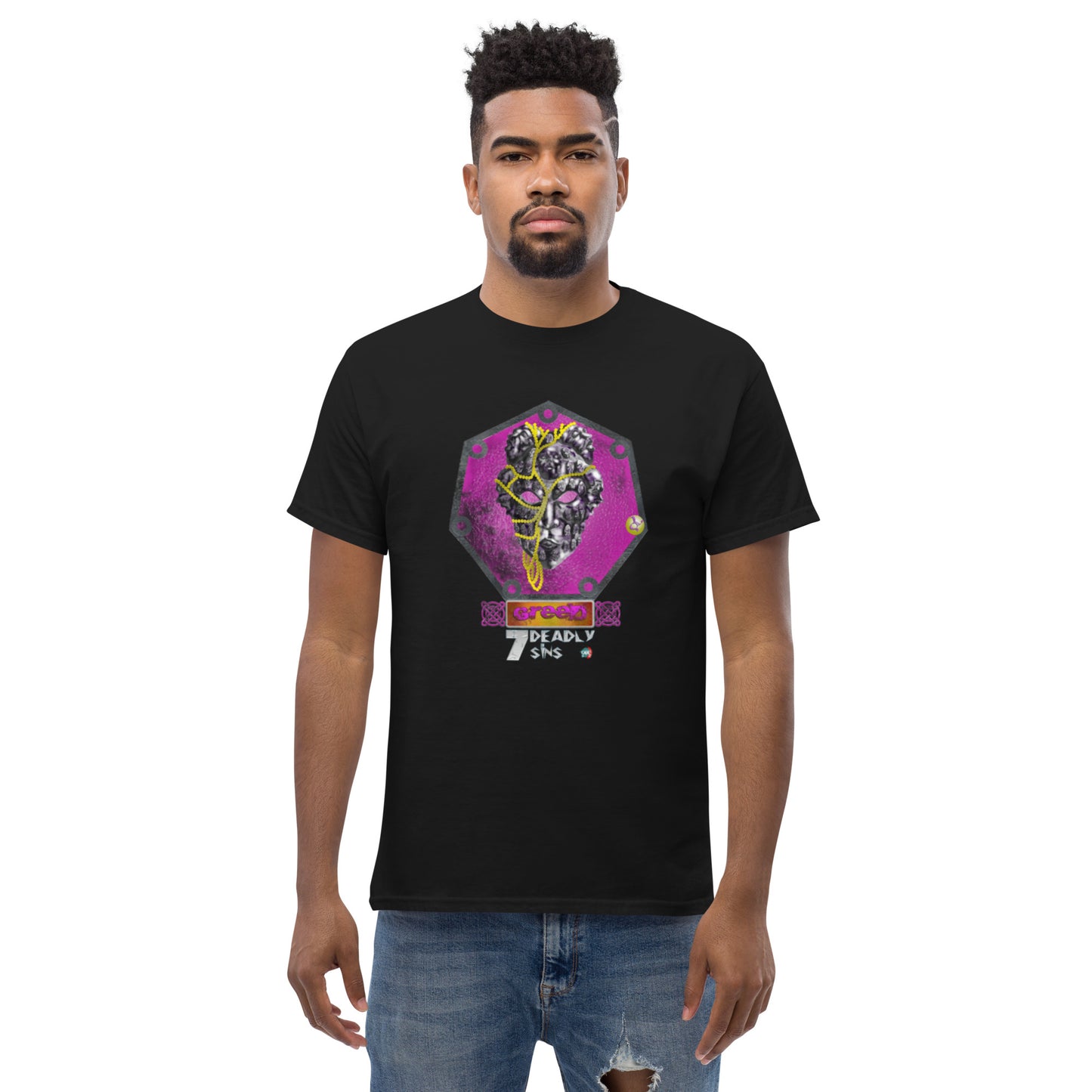 7 Deadly Sins Graphics Line - GREED - 9ja Pop Art Custom T-Shirt/Wearable Art Store