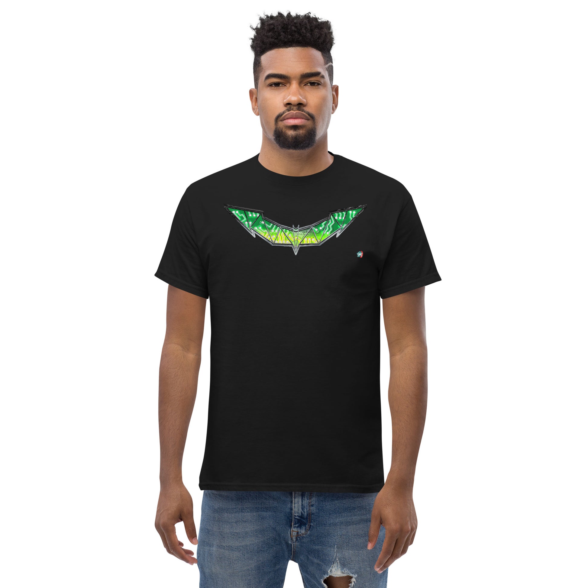 Bat Doodle Metal Series: Malachite - 9ja Pop Art Custom T-Shirt/Wearable Art Store