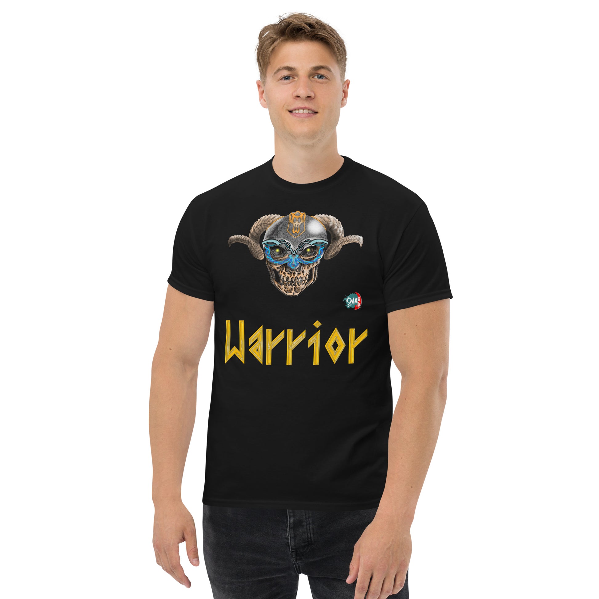 Warrior:  Viking - 9ja Pop Art Custom T-Shirt/Wearable Art Store