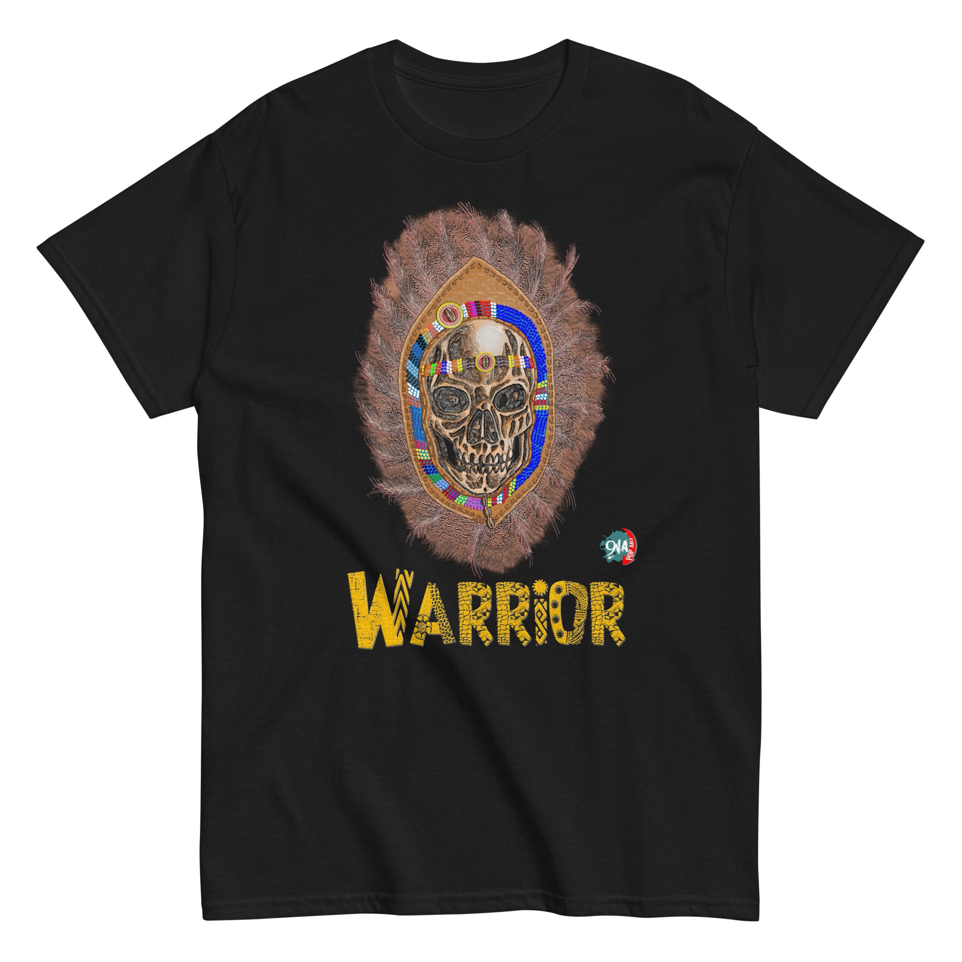 Warrior:  Maasai - 9ja Pop Art Custom T-Shirt/Wearable Art Store