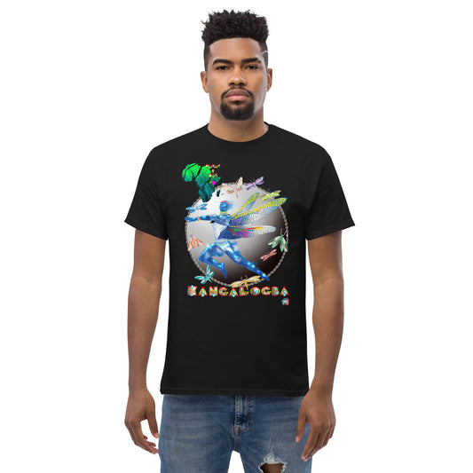 Men's Afrikkan Pantheon Kangalogba - 9ja Pop Art Custom T-Shirt/Wearable Art Store