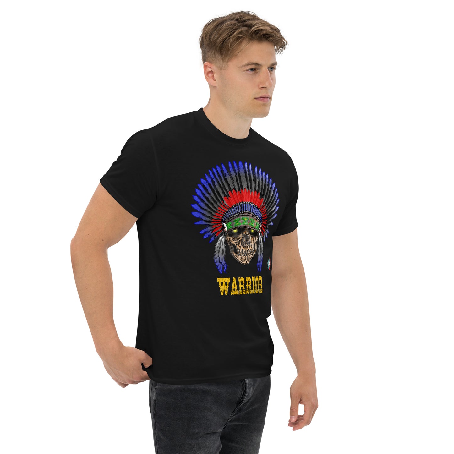 Warrior:  American - 9ja Pop Art Custom T-Shirt/Wearable Art Store