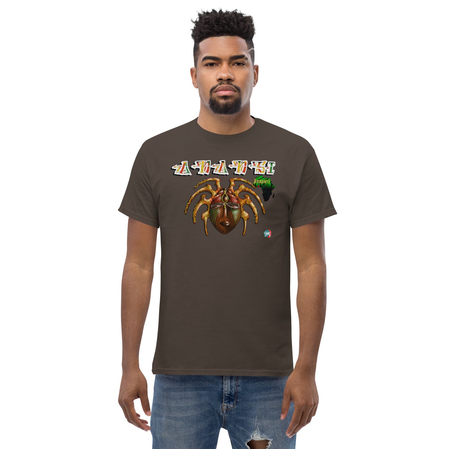 Men's Afrikkan Pantheon Anansi t-shirt - 9ja Pop Art Custom T-Shirt/Wearable Art Store