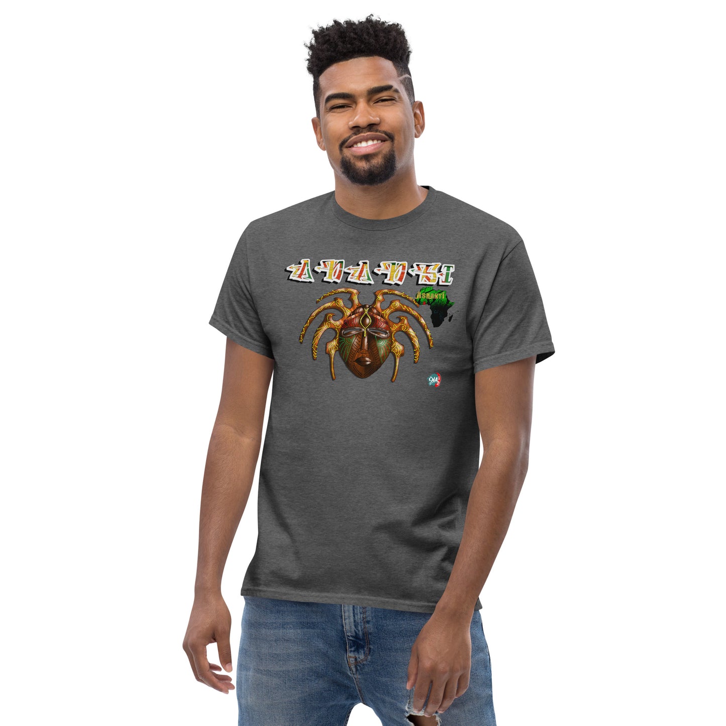 Men's Afrikkan Pantheon Anansi t-shirt - 9ja Pop Art Custom T-Shirt/Wearable Art Store