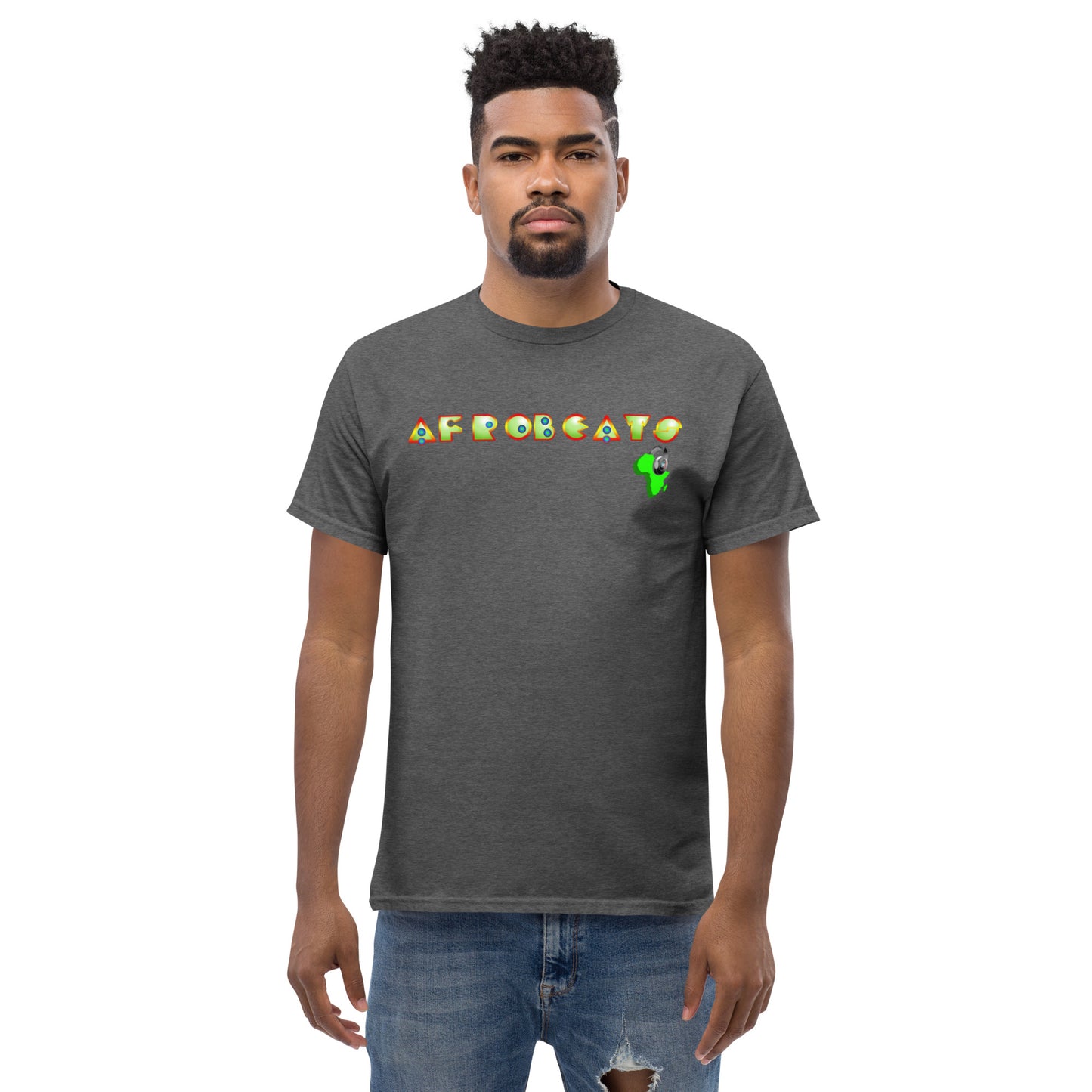 Men's Jade Deco Afrobeats design - 9ja Pop Art Custom T-Shirt/Wearable Art Store