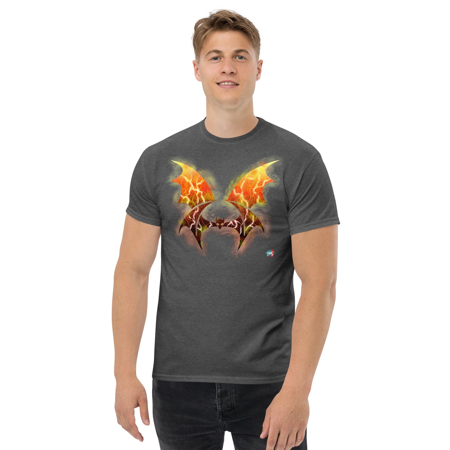 Bat Doodle Elemental Series: Fire - 9ja Pop Art Custom T-Shirt/Wearable Art Store