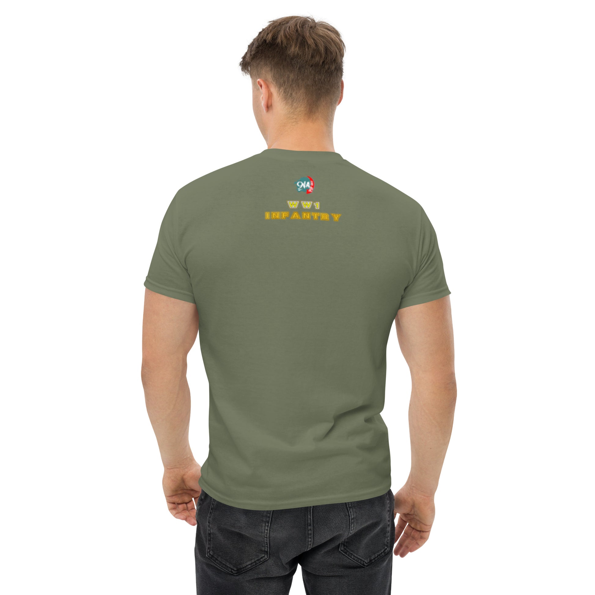 Warrior:  WW1 Infantry - 9ja Pop Art Custom T-Shirt/Wearable Art Store