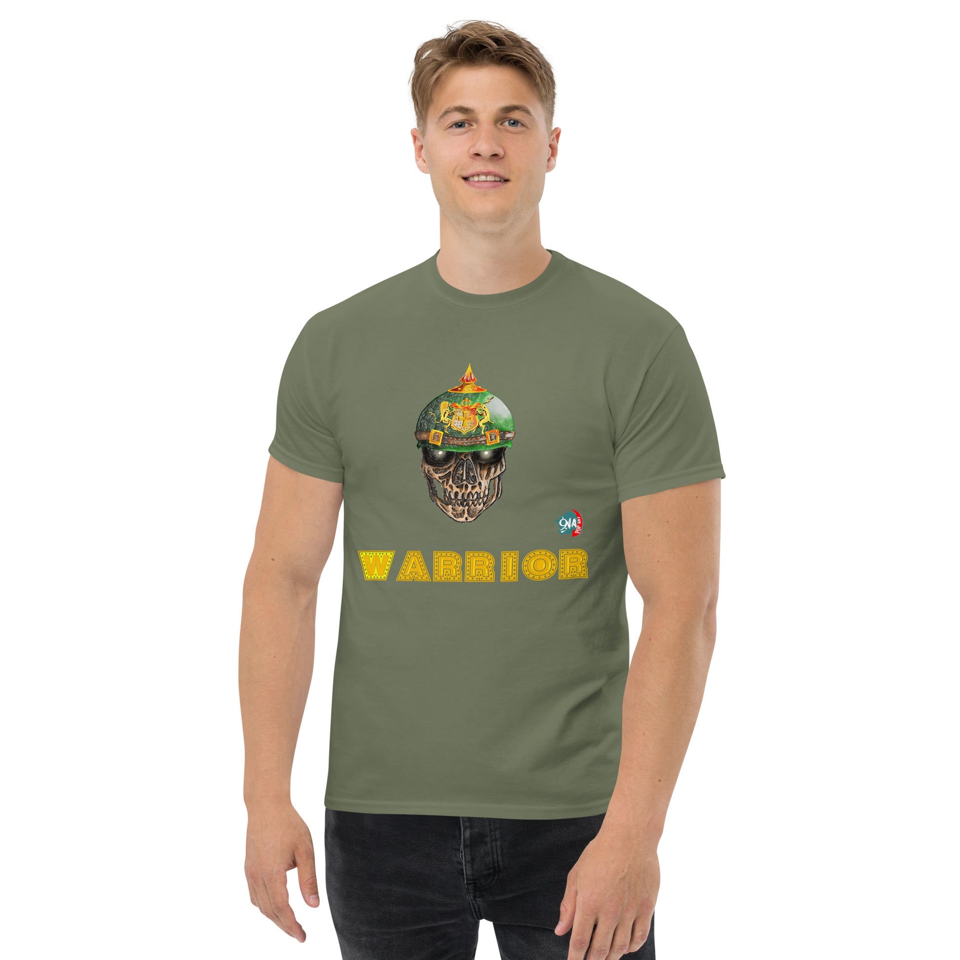 Warrior:  WW1 Infantry - 9ja Pop Art Custom T-Shirt/Wearable Art Store