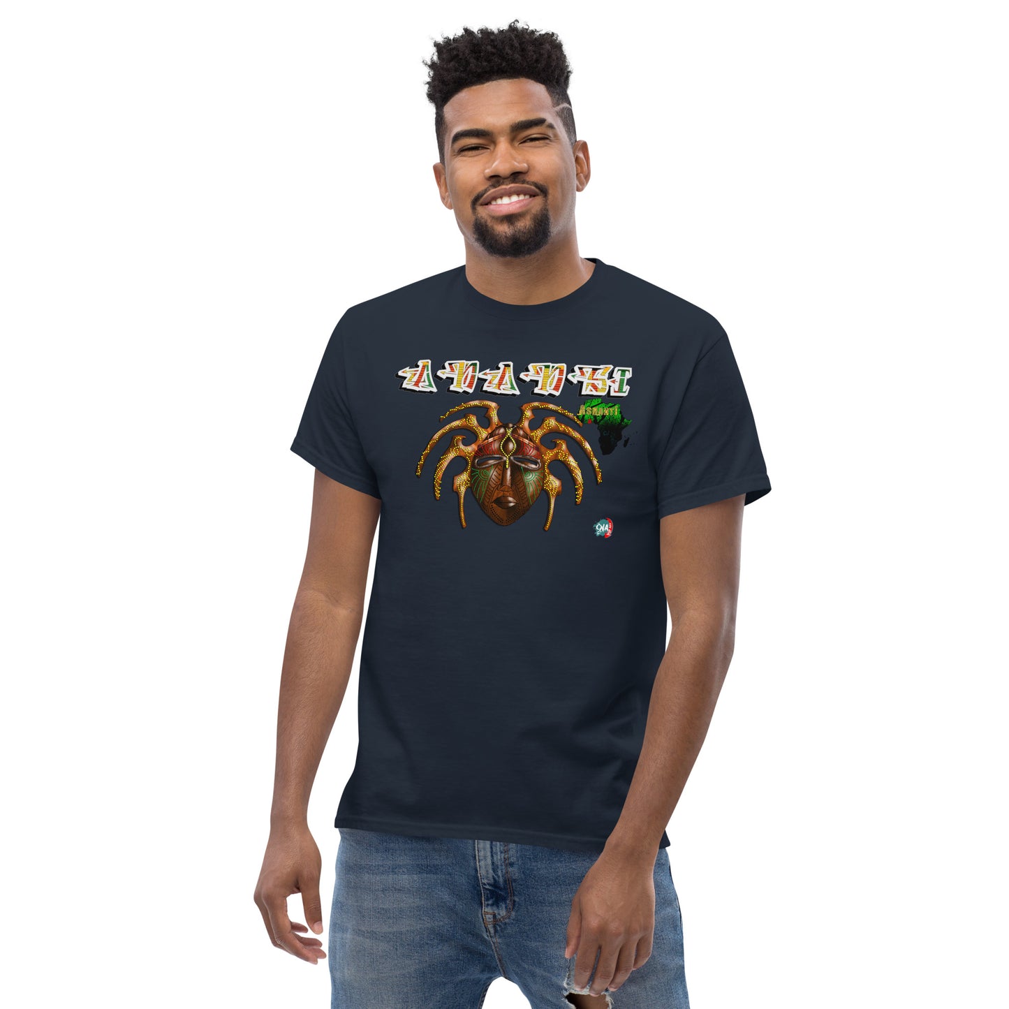 Men's Afrikkan Pantheon Anansi t-shirt - 9ja Pop Art Custom T-Shirt/Wearable Art Store