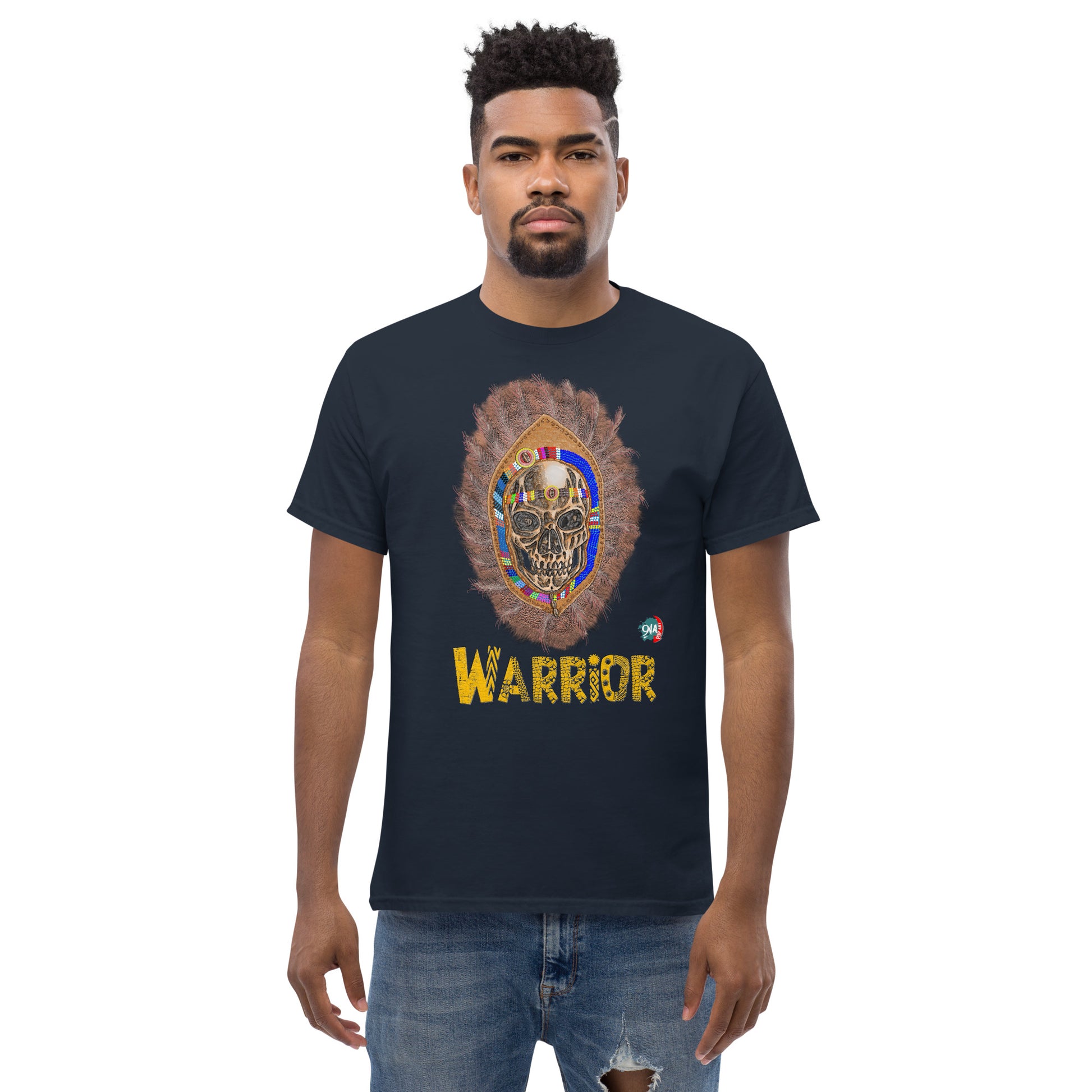 Warrior:  Maasai - 9ja Pop Art Custom T-Shirt/Wearable Art Store