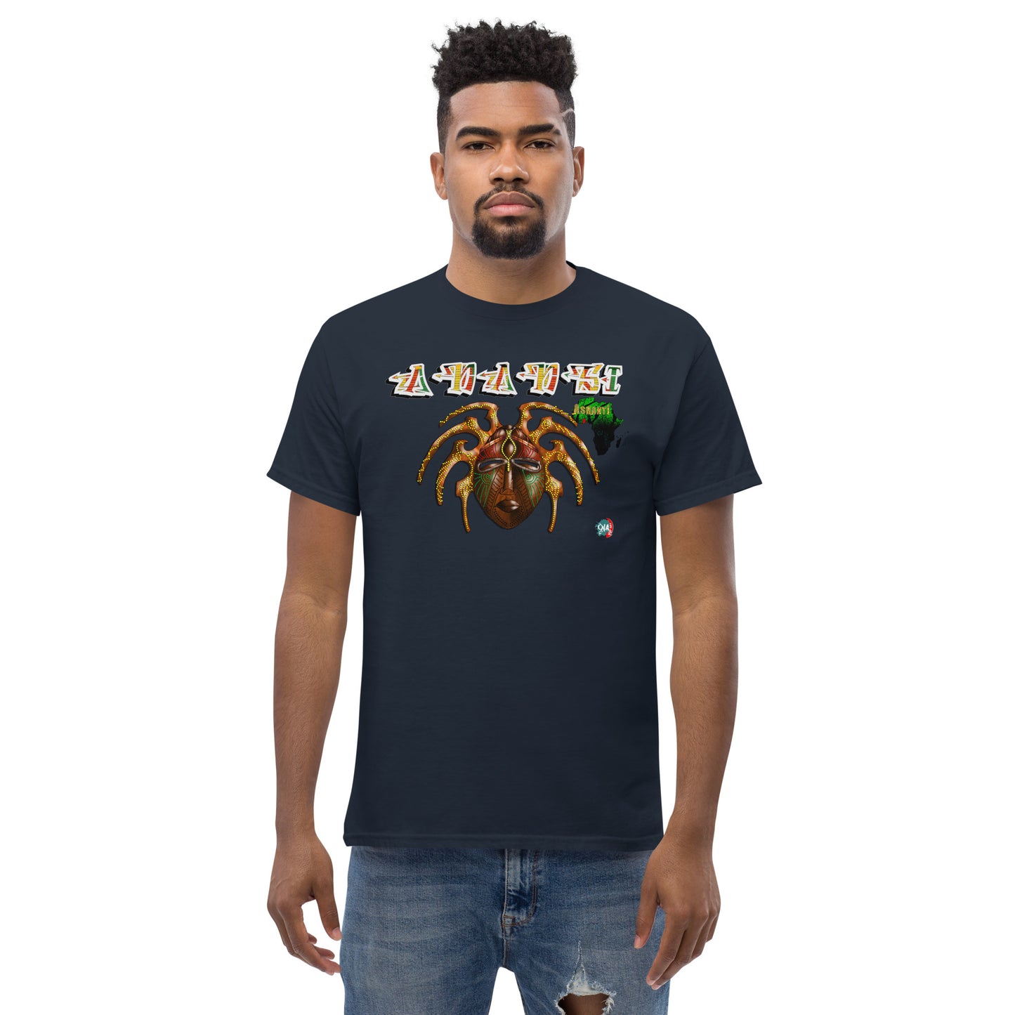 Men's Afrikkan Pantheon Anansi t-shirt - 9ja Pop Art Custom T-Shirt/Wearable Art Store