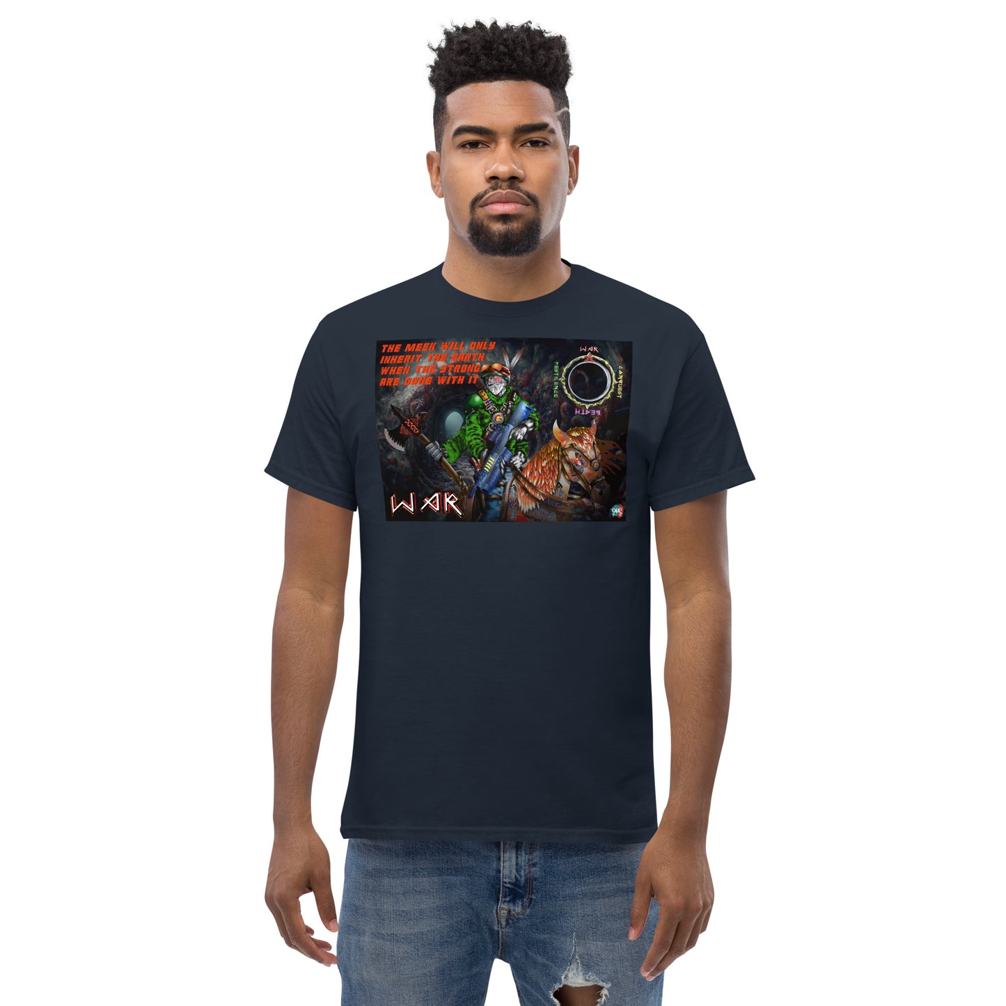 Four Horsemen of the Apocalypse: War unisex graphic t-shirt