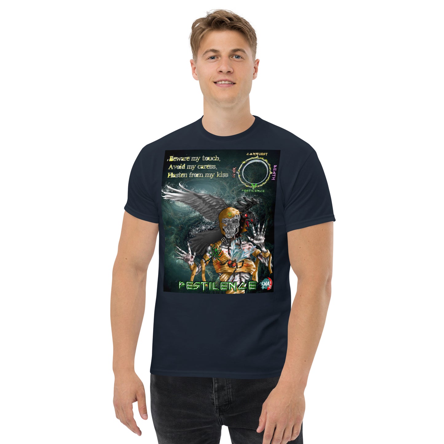 Four Horsemen of the Apocalypse: Pestilence unisex graphic t-shirt