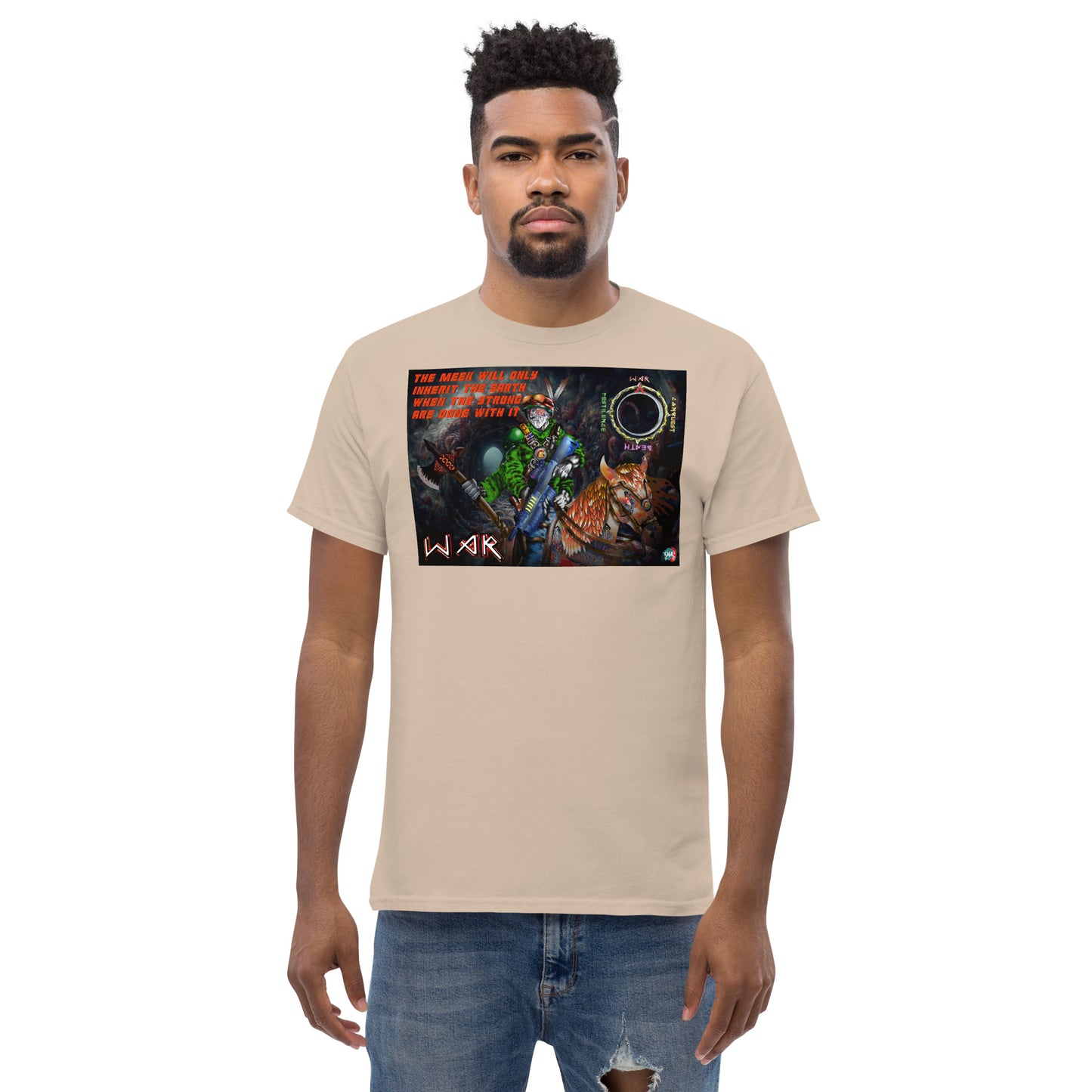 Four Horsemen of the Apocalypse: War unisex graphic t-shirt