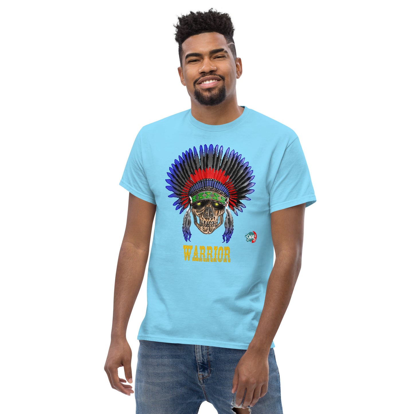 Warrior:  American - 9ja Pop Art Custom T-Shirt/Wearable Art Store