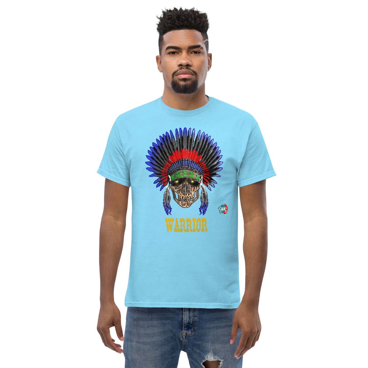 Warrior:  American - 9ja Pop Art Custom T-Shirt/Wearable Art Store