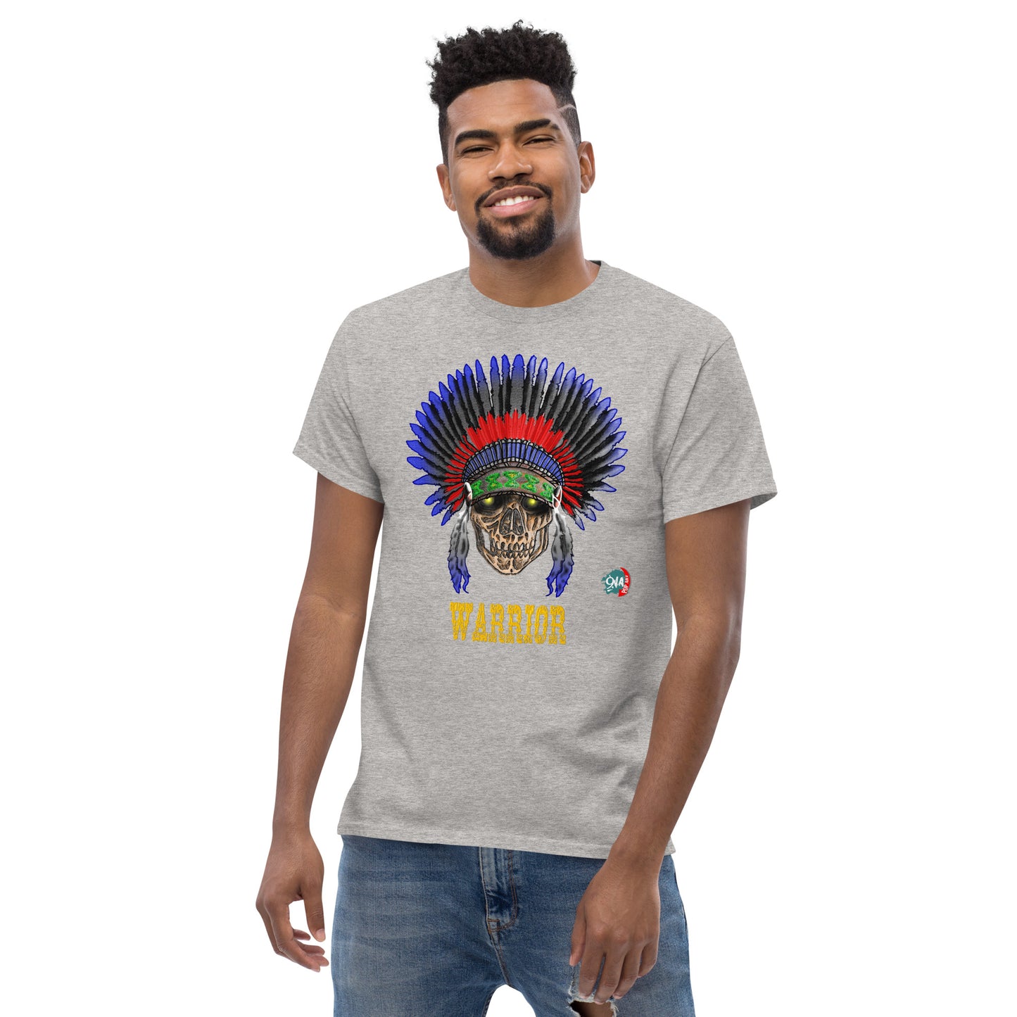 Warrior:  American - 9ja Pop Art Custom T-Shirt/Wearable Art Store