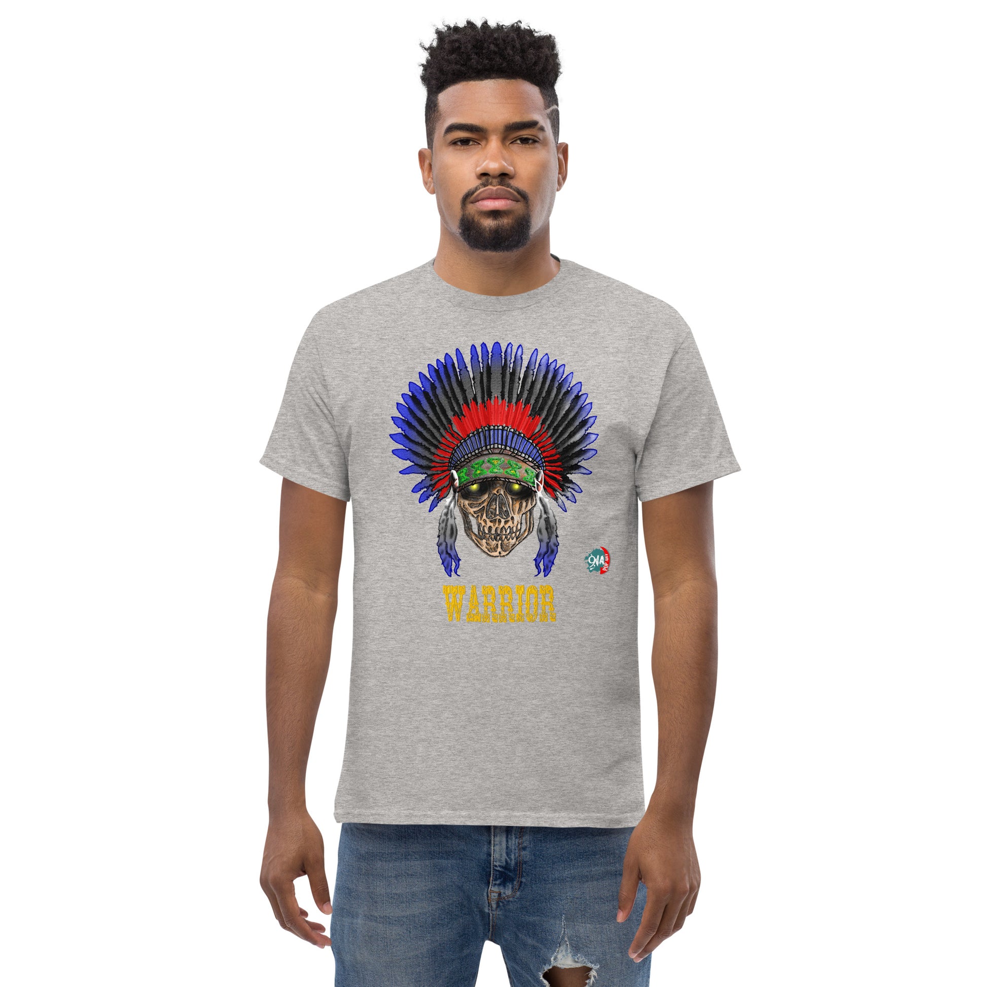 Warrior:  American - 9ja Pop Art Custom T-Shirt/Wearable Art Store