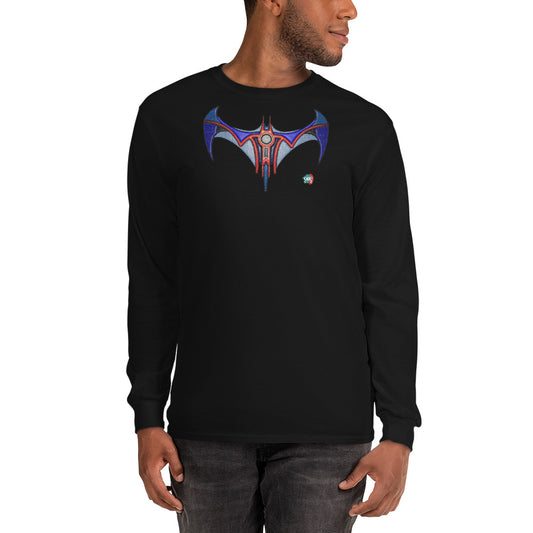 Bat Doodle Air Strike Long Sleeve Shirt - 9ja Pop Art Custom T-Shirt/Wearable Art Store