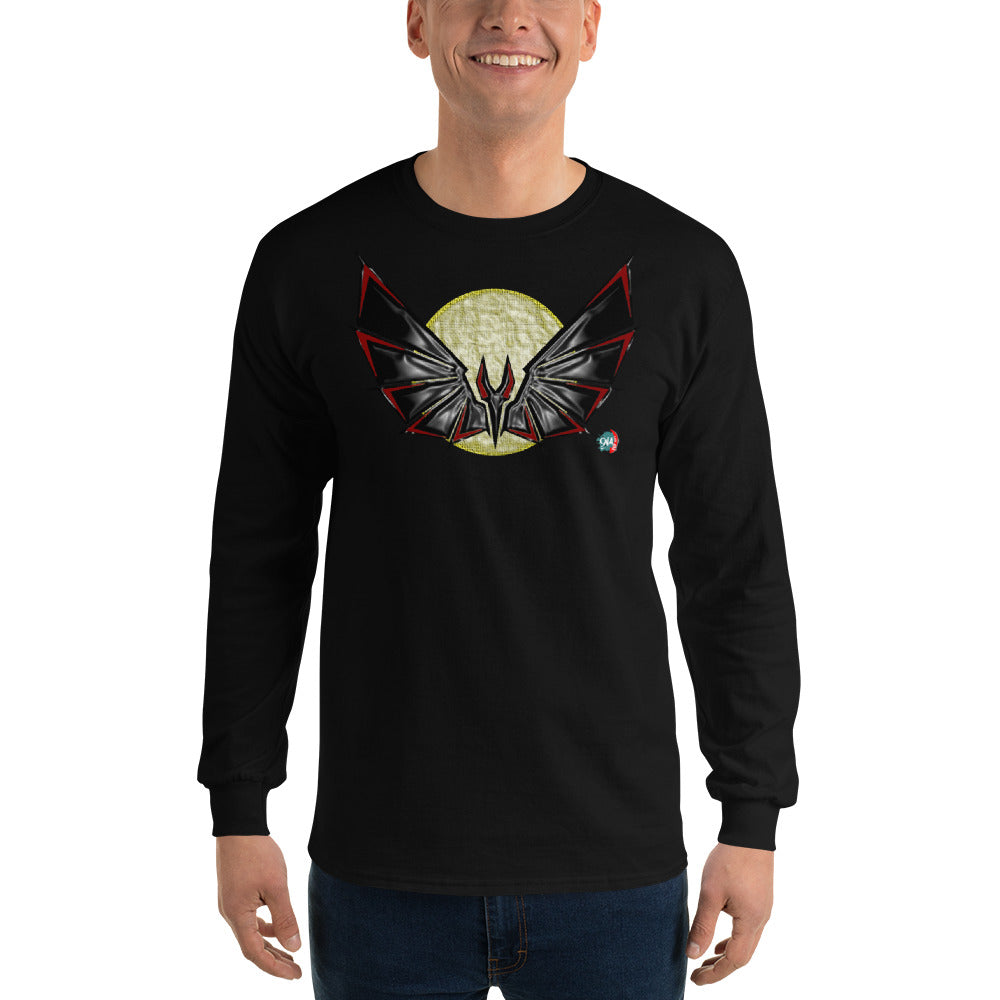 Bat Doodle Bushido Long Sleeve Shirt - 9ja Pop Art Custom T-Shirt/Wearable Art Store