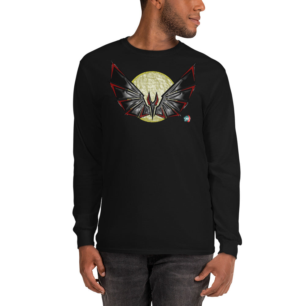 Bat Doodle Bushido Long Sleeve Shirt - 9ja Pop Art Custom T-Shirt/Wearable Art Store