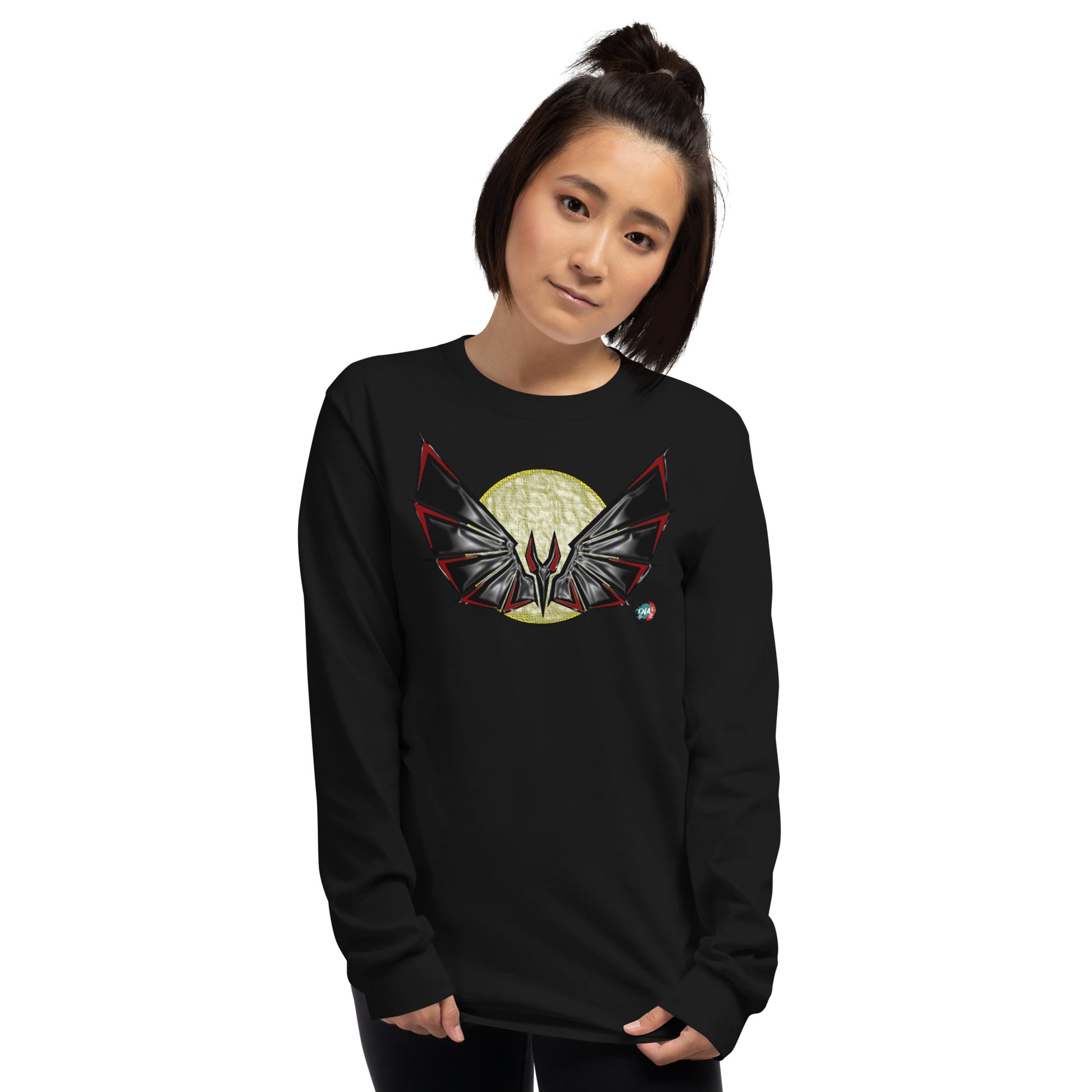 Bat Doodle Bushido Long Sleeve Shirt - 9ja Pop Art Custom T-Shirt/Wearable Art Store