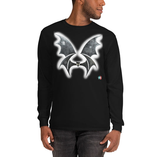 Bat Doodle Elemental Series: Earth Long Sleeve Shirt - 9ja Pop Art Custom T-Shirt/Wearable Art Store