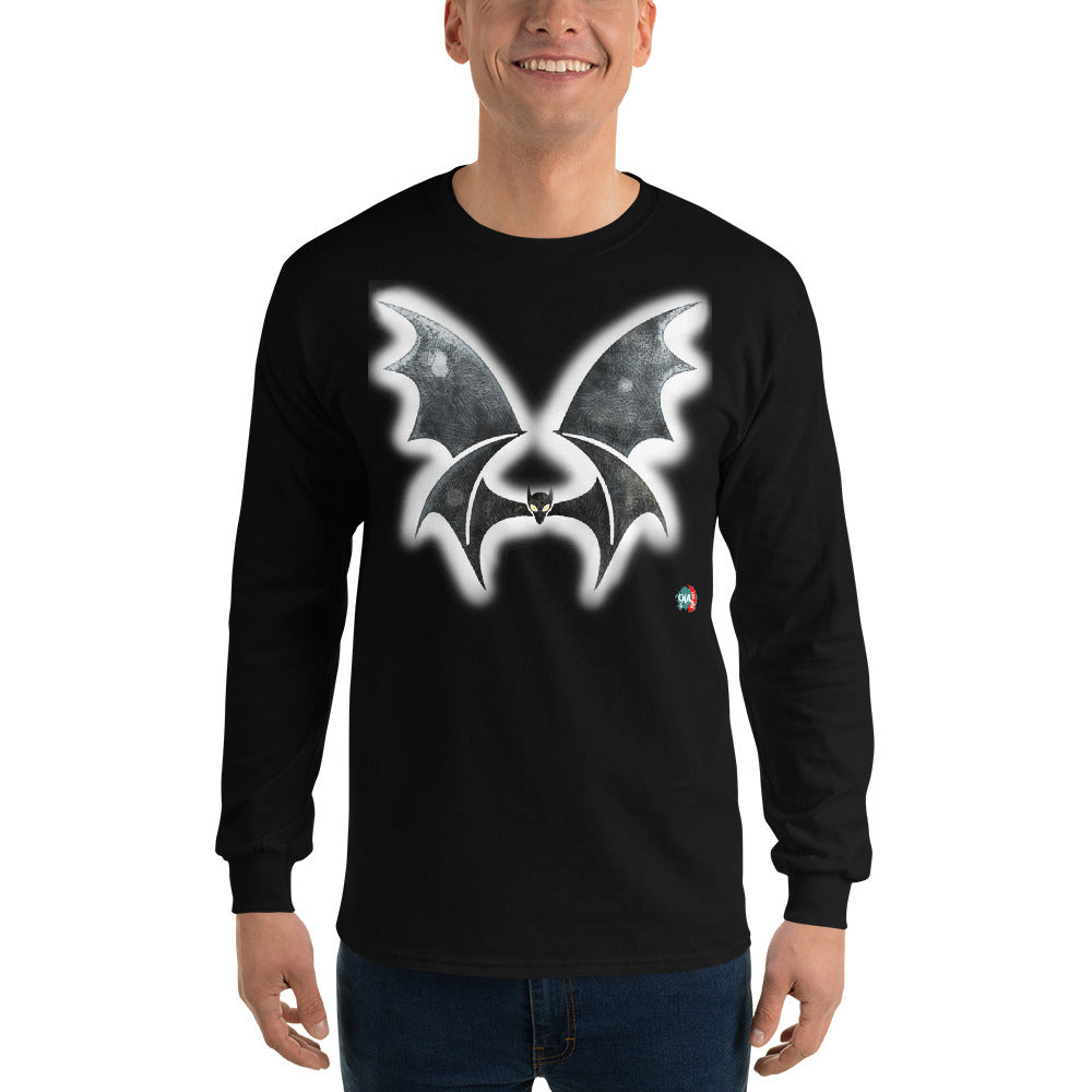 Bat Doodle Elemental Series: Earth Long Sleeve Shirt - 9ja Pop Art Custom T-Shirt/Wearable Art Store