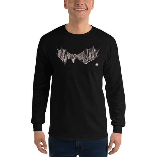 Bat Doodle HR Giger Long Sleeve Shirt - 9ja Pop Art Custom T-Shirt/Wearable Art Store