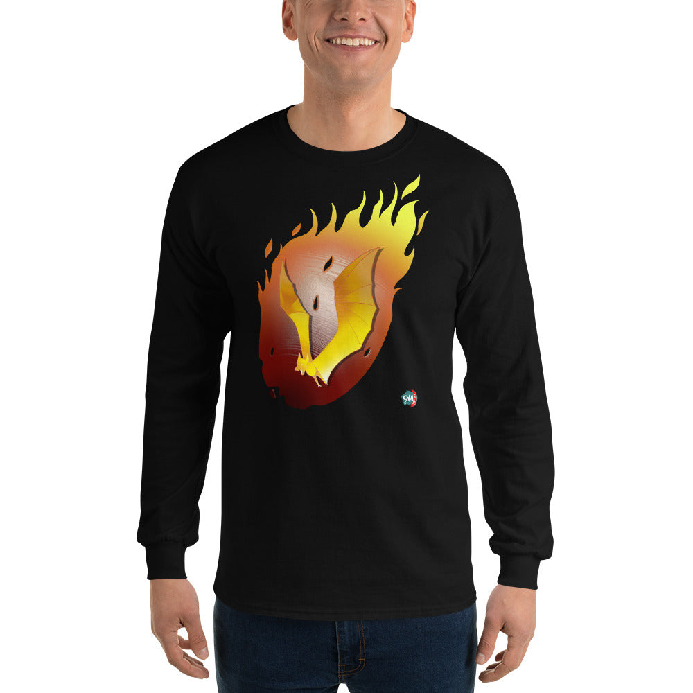 Bat Doodle Infernal Long Sleeve Shirt - 9ja Pop Art Custom T-Shirt/Wearable Art Store