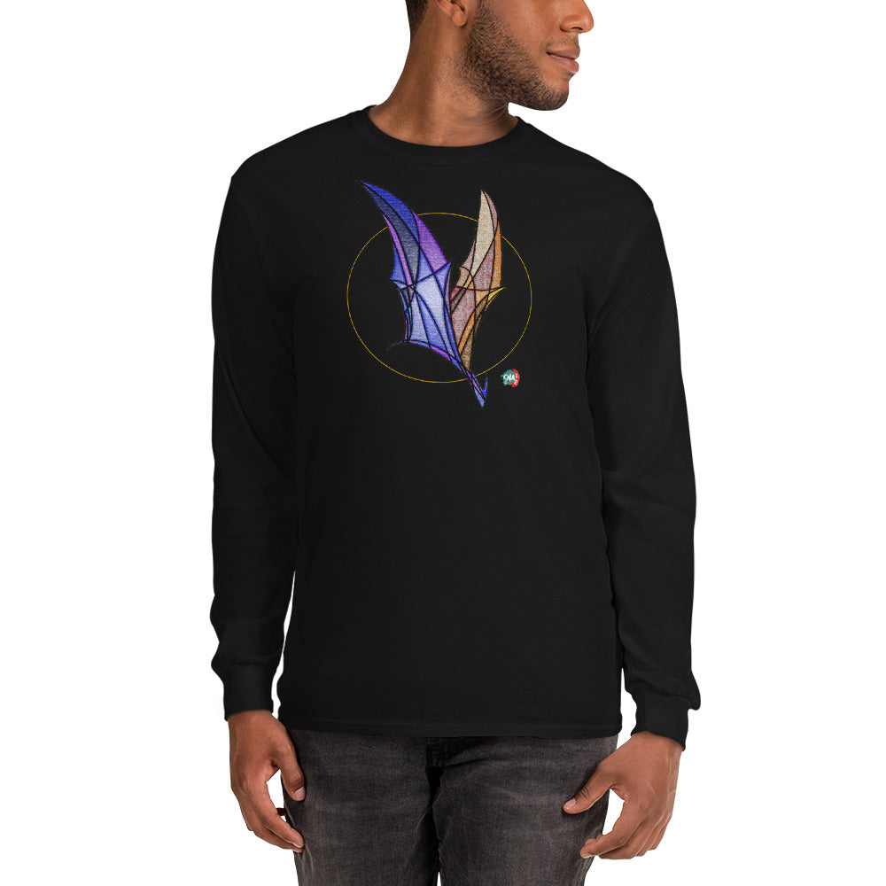 Bat Doodle Predator Long Sleeve Shirt - 9ja Pop Art Custom T-Shirt/Wearable Art Store